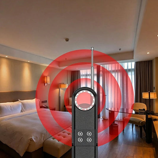 NOW! Anti-Spy Camera & GPS Detector Portable, Sensitive & Easy-Scan Find Hidden Cameras & Trackers Anywhere