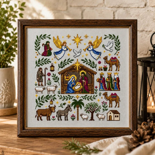 Nativity Cross Stitch Kit