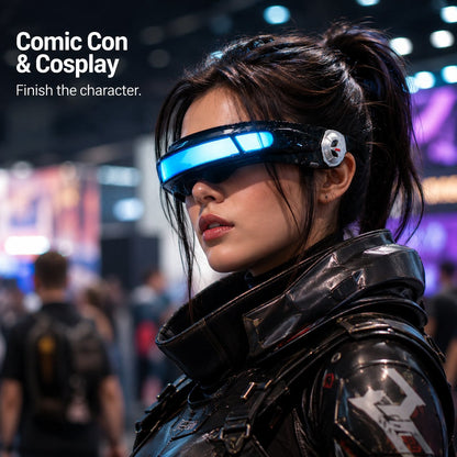 Cyberpunk Visor Collection | Future Hero Futuristic Eyewear