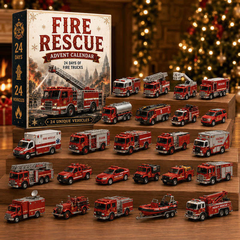Christmas Fire Rescue 24-Day Advent Calendar