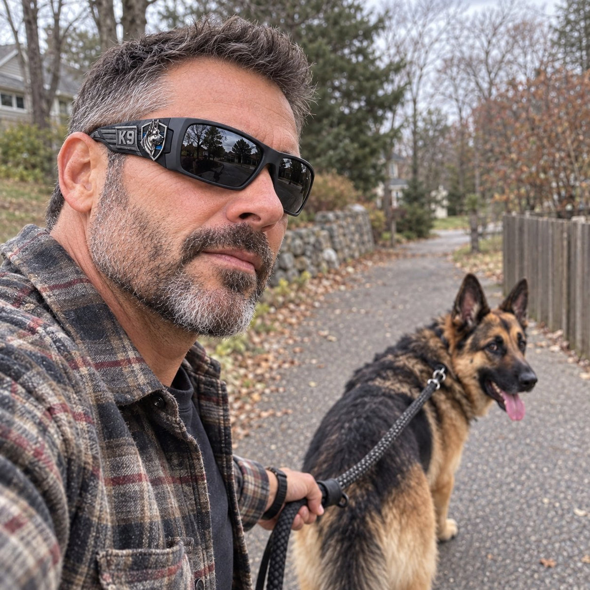 K9 Guardian Sunglasses | Rugged K9-Inspired Design with Working-Dog Details & Bold Everyday Style