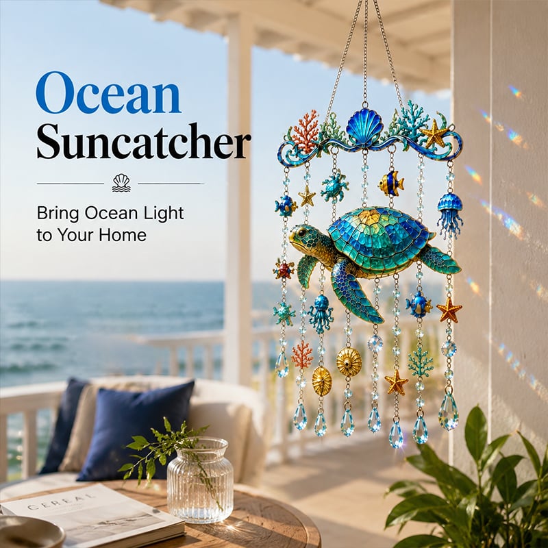 Ocean Animal Acrylic Wind Chime