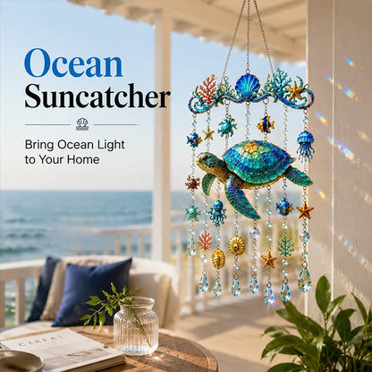 Ocean Animal Acrylic Wind Chime