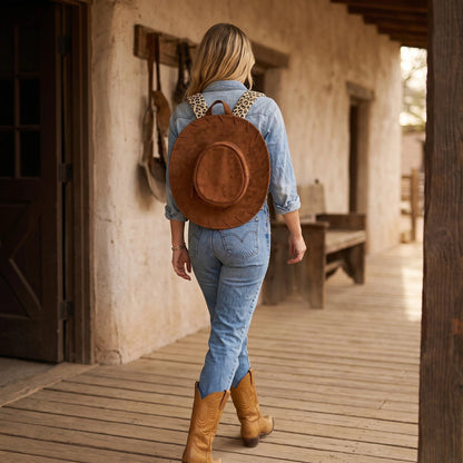 Cowgirl Hat Backpack | Carry Your Style Everywhere