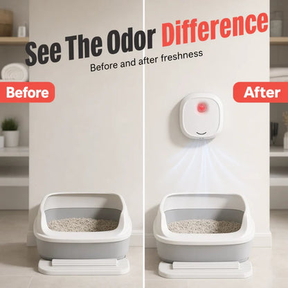 Say goodbye to unpleasant odors with it! Smart Quiet Pet Odor Eliminator