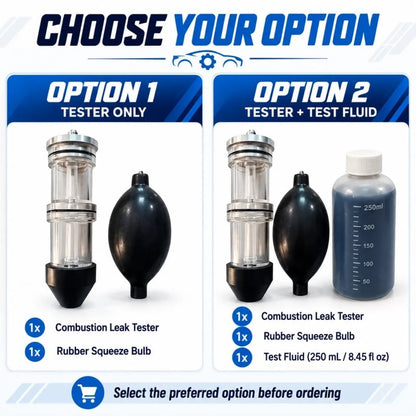Combustion Leak Tester Quickly Detect Exhaust Gas Leaks in Your Cooling System!