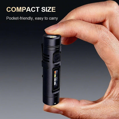 Christmas Multi-Functional Aluminum Alloy Mini Flashlight