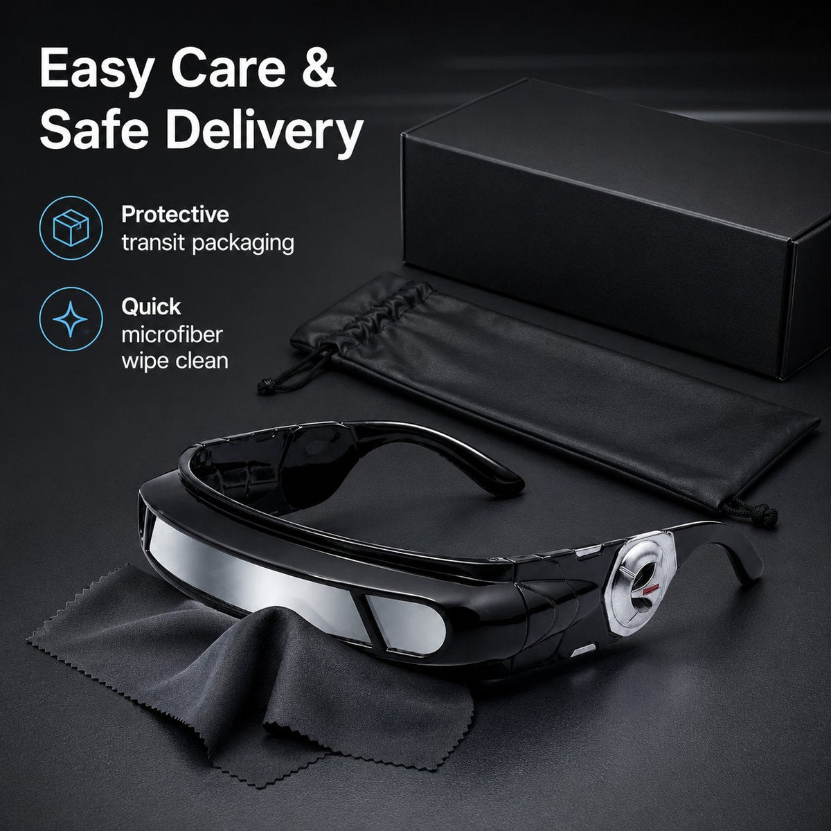 Cyberpunk Visor Collection | Future Hero Futuristic Eyewear