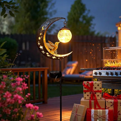 Hummingbird Moon Solar Light