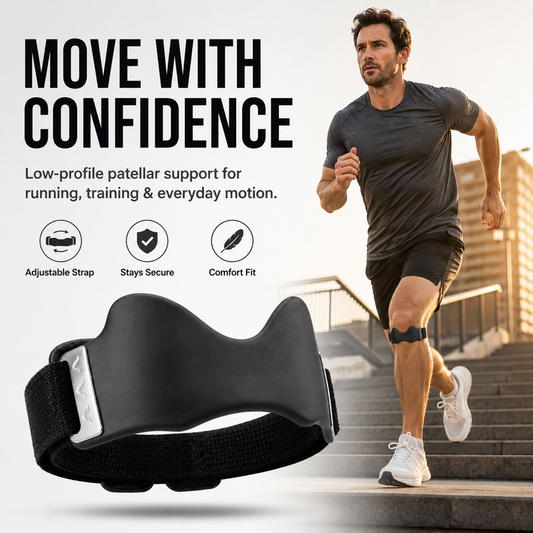 Silicone Patella Knee Strap for Knee Pain Relief