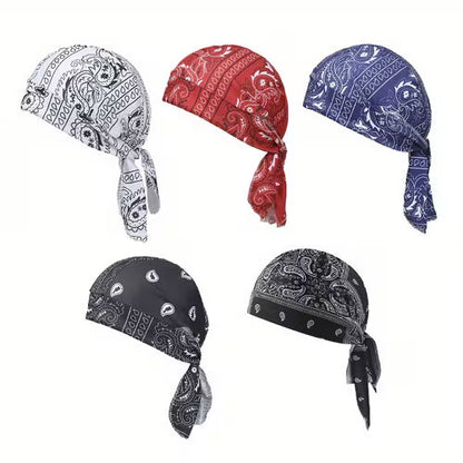 Paisley Cooling Headscarf Cap Set Stay Cool & Chic All Summer!