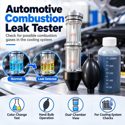 Combustion Leak Tester Quickly Detect Exhaust Gas Leaks in Your Cooling System!