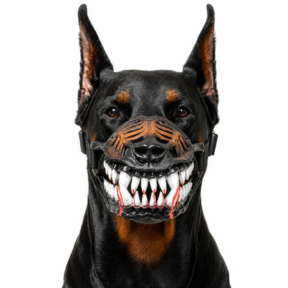 EARLY HALLOWEEN Hell Hound Monster Muzzle