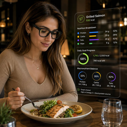 AI Smart Glasses 4K POV Camera | Multi-Language Translation & AR Navigation