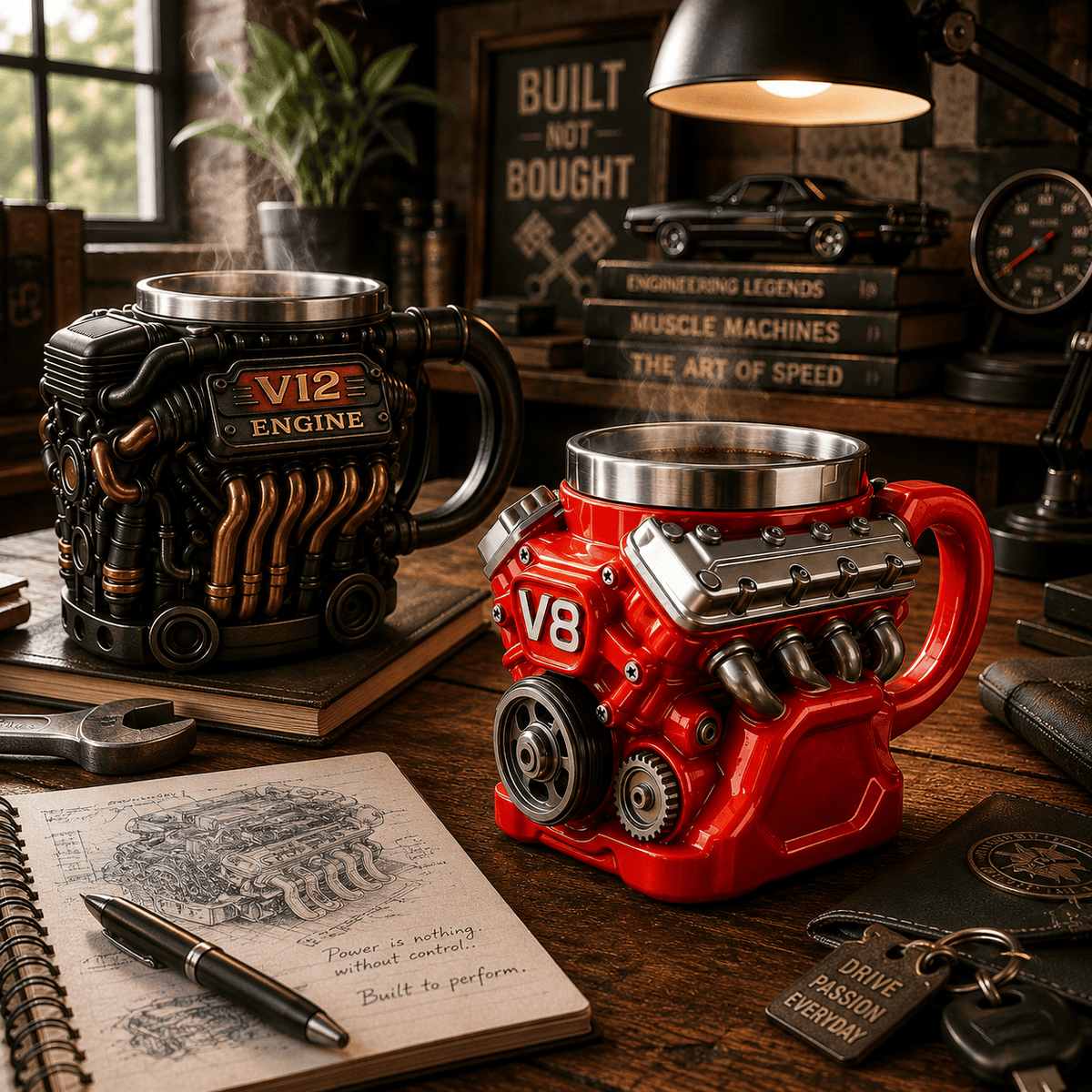 Ultimate Engine Theme Gift Mug The Dream Choice for Car Enthusiasts