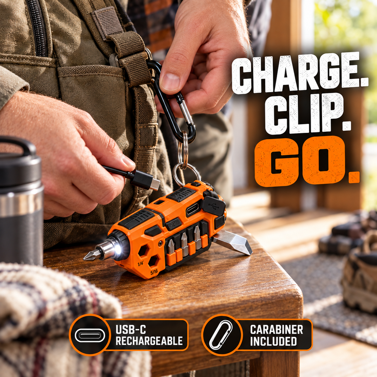 Pocket Fixer 8-in-1 Multi-Tool