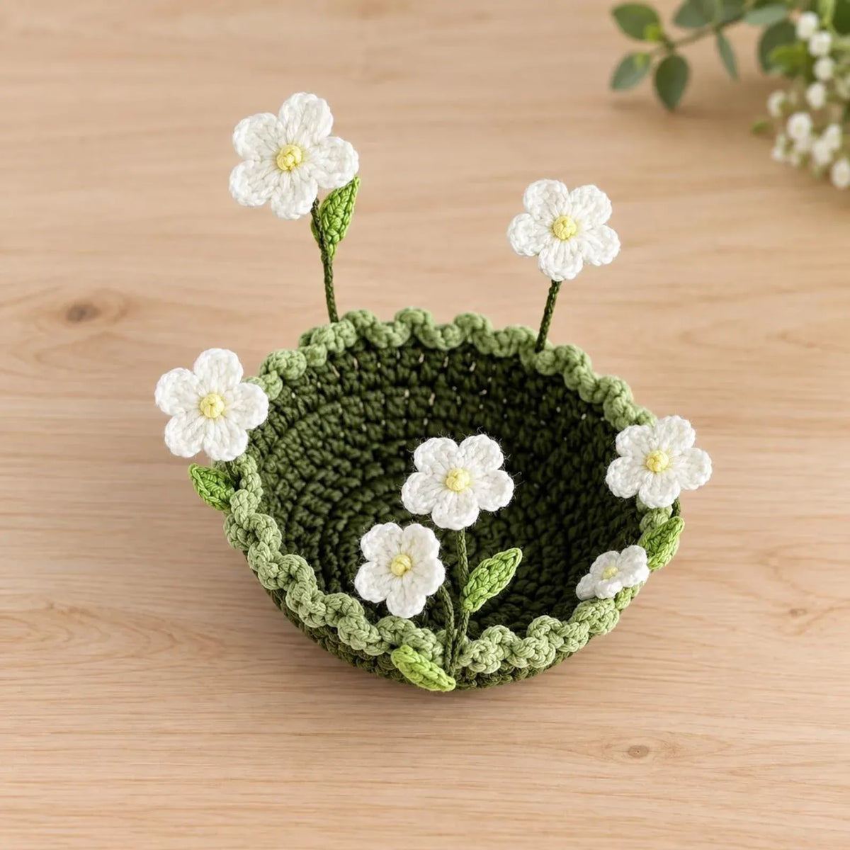Handmade Floral Coaster