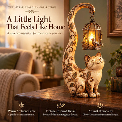 Little Guardian Lantern Figurines A Cozy Glow for Any Corner (5 Styles)