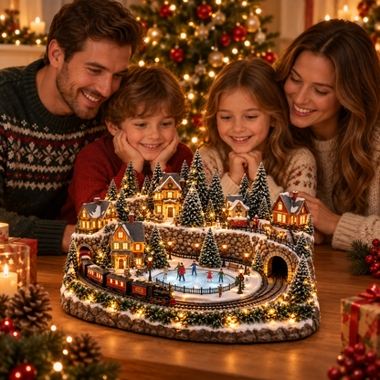 Lighted & Animated Christmas Village Collection- Same as the video