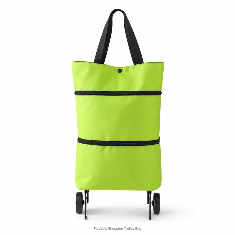 Foldable Trolley Bag with Wheels
