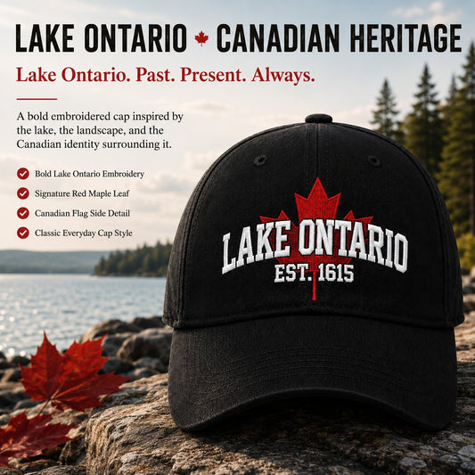 Lake Ontario Forever Heritage Embroidered Cap