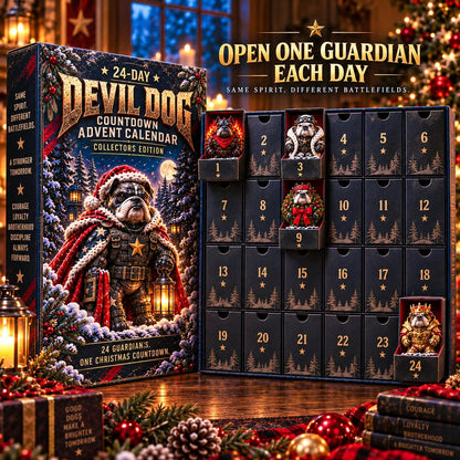 Devil Dog 24-Day Christmas Countdown Advent Calendar