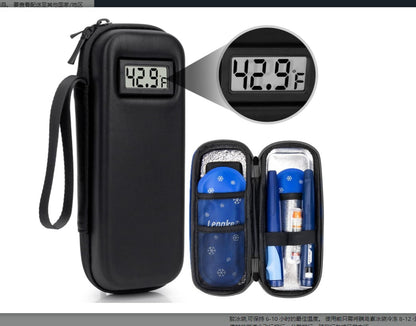 Insulin Cooler Travel Case Built in Real Time Temperature Display