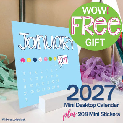 2027 2028 Reminder Binder 24-Month All-in-One Life Planner