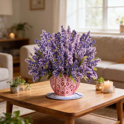 Forever-Blooming 3D Flower Pop-Up Card