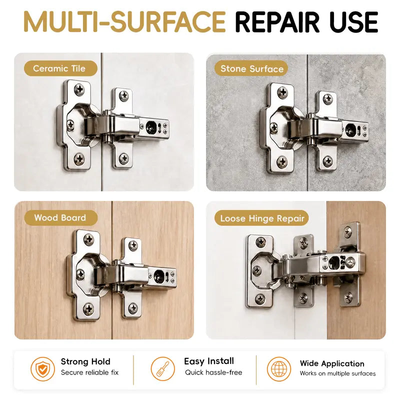 6 14mm Door Hinge Thread Repair Screws