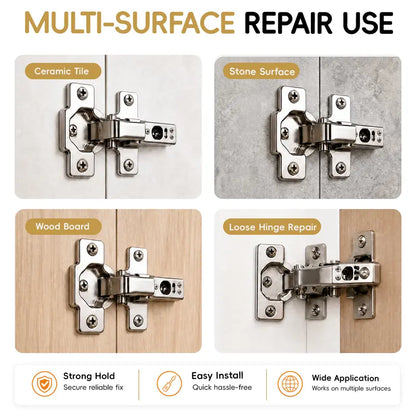 6 14mm Door Hinge Thread Repair Screws