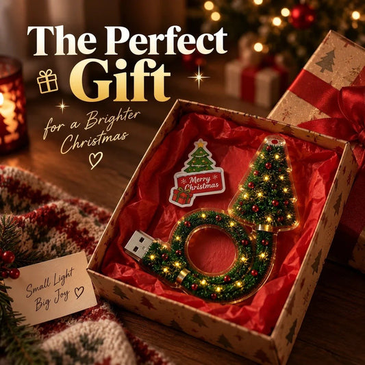 Christmas Tree LED Decorative Lamp Flexible USB Ambient Night Light