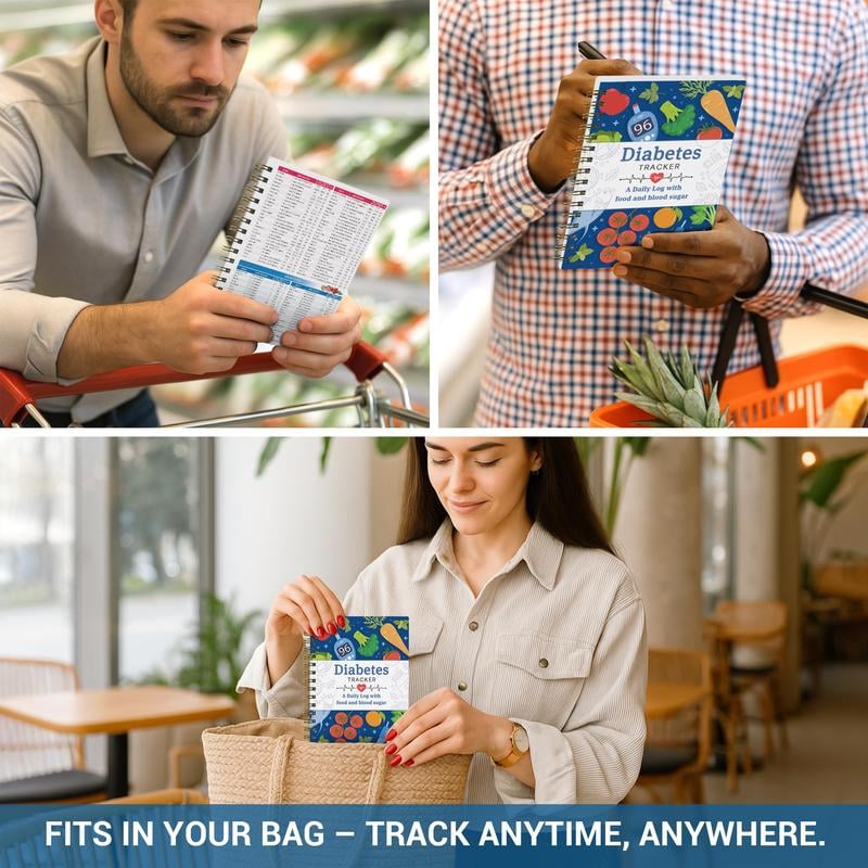 Special for Diabetes Diabetes Tracker Book with Food List