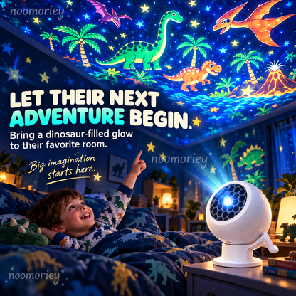 Magical Dinosaur & Ocean Star Projector Turn Bedtime Into an Underwater Adventure!