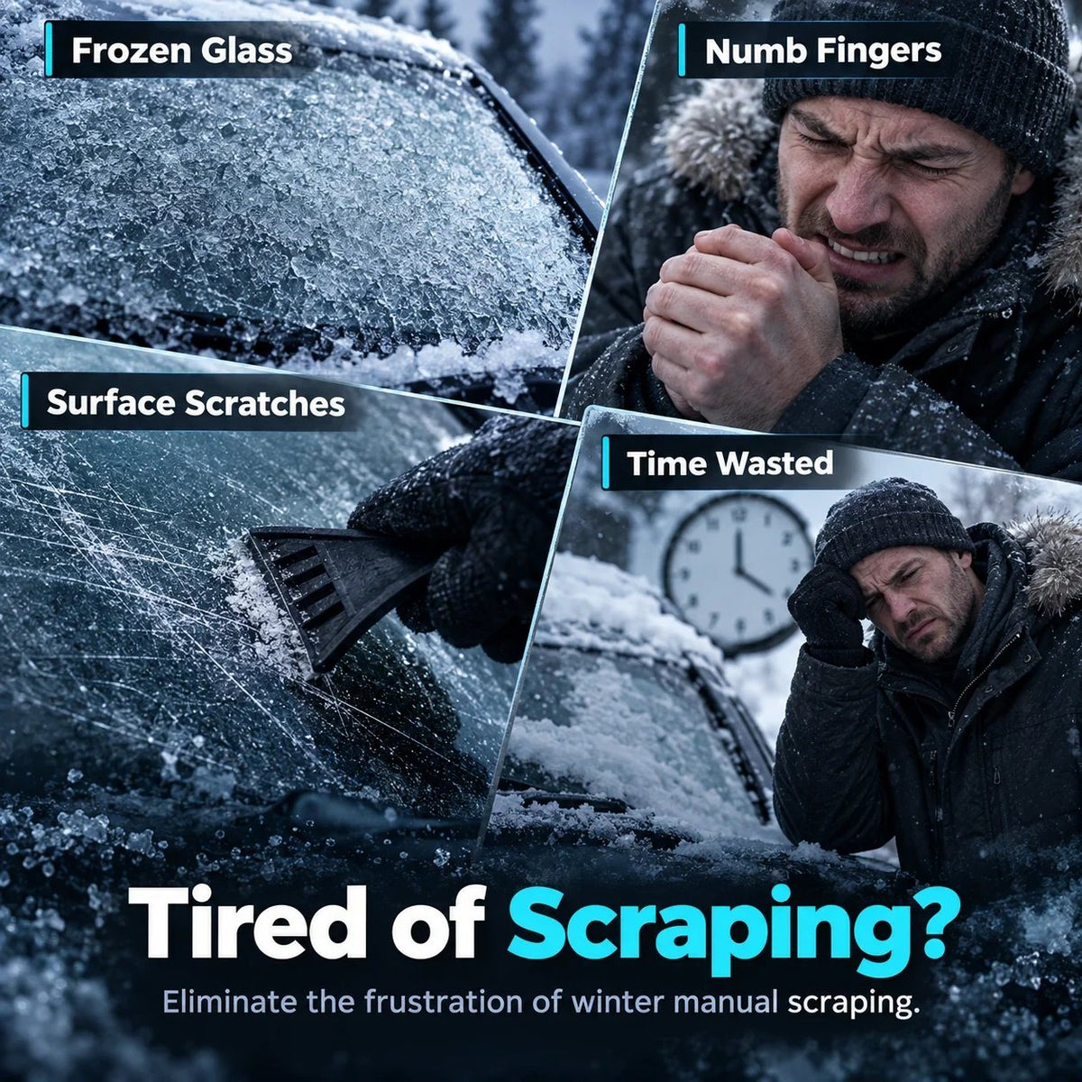 Electromagnetic Snow Removal & Anti-Freeze Device for Vehicles Molecular Interference Technology