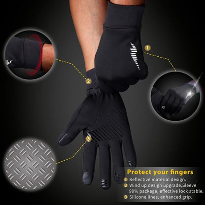 Black Friday Winter Gloves Women Men Ski Gloves Liners Thermal Warm Touch Screen