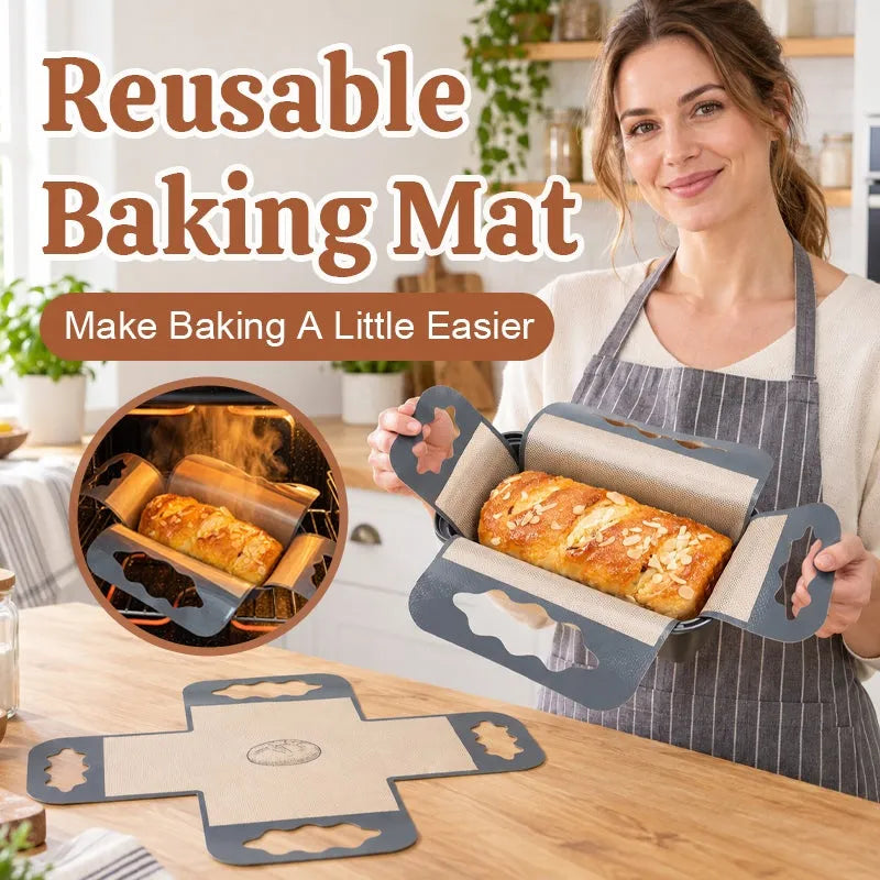 Cross Shape Food Safe Baking Liner, Simple Clean Up Alternative To Disposable Parchment Paper