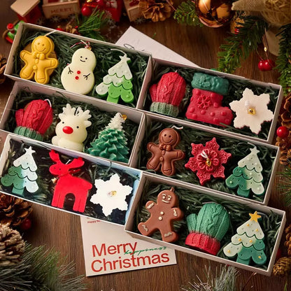 Christmas Early Handmade Christmas Scented Candle Gift Set