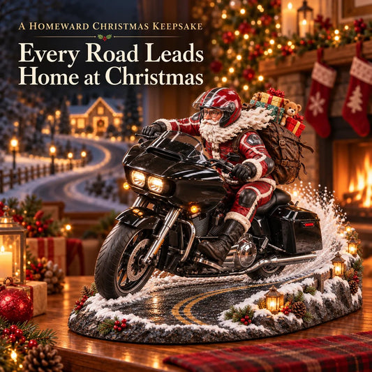 Santa s Ride Home Christmas Motorcycle Keepsake Collection