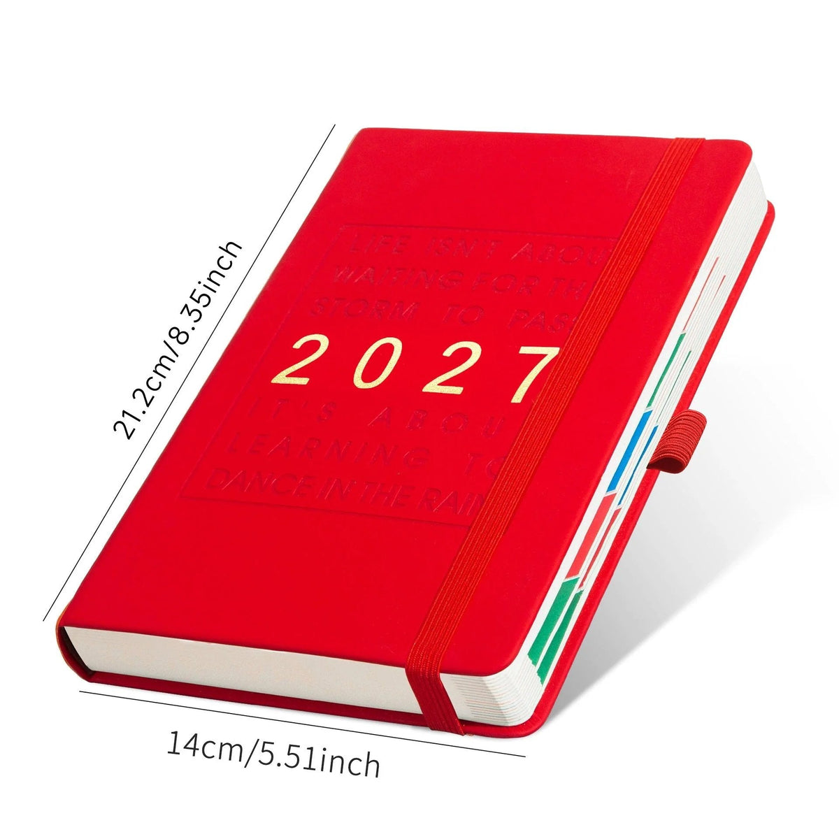 2027 Calendar Notebook A5, one day per sheet, date-marked Ideal for daily logs & future reference