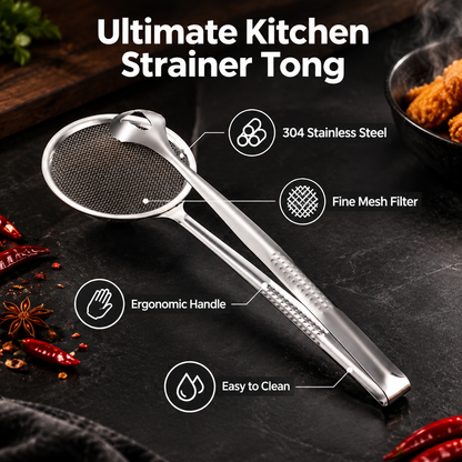 Last 200 pieces, Michelin chef recommended multi-functional stainless steel oil filter clip