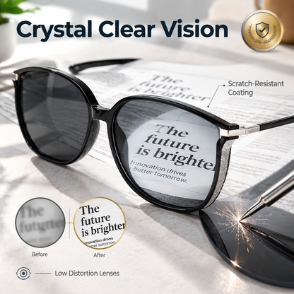 Auto Transition Photochromic Reading Glasses