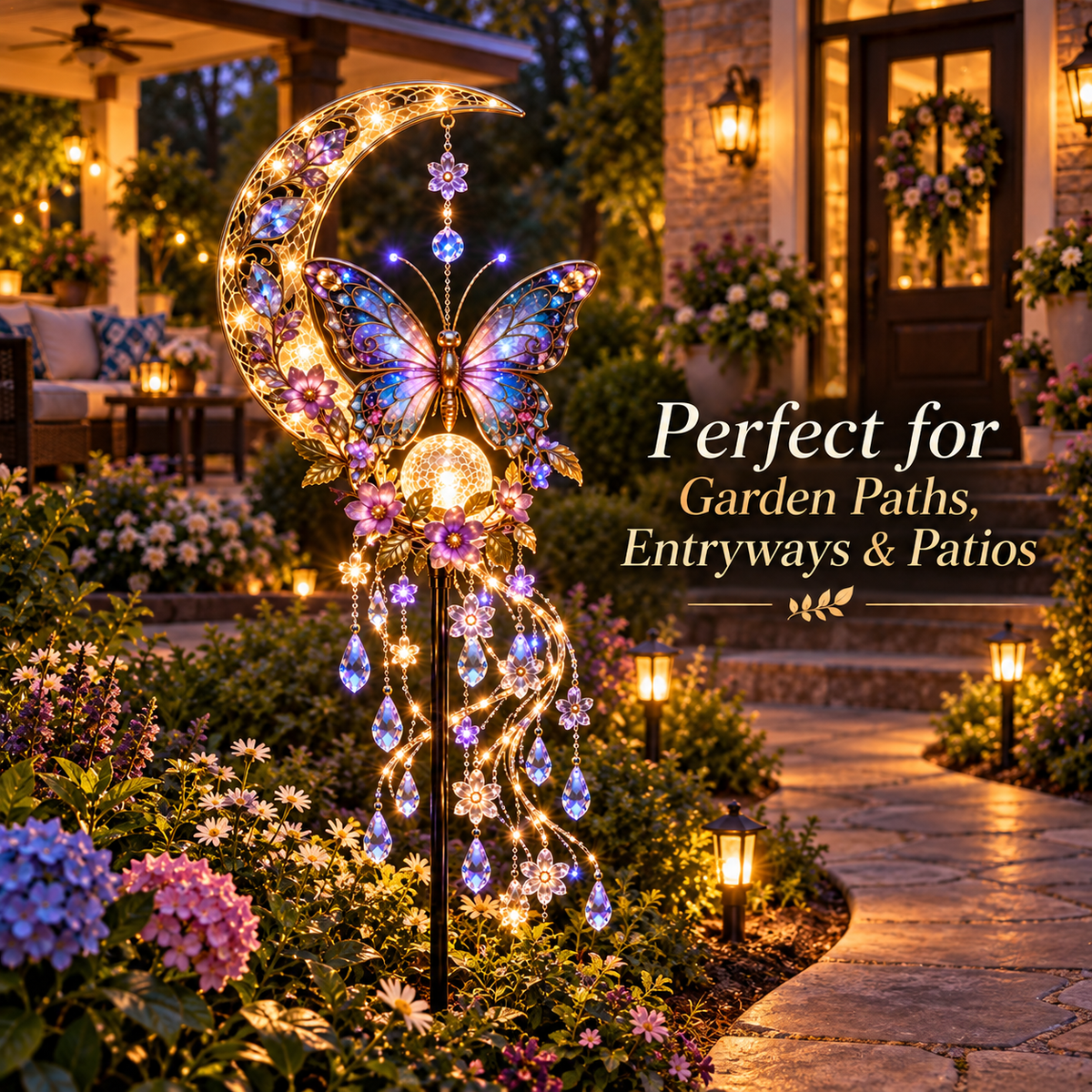 Butterfly Moonlight Cascade A Little Moonlight Magic for Your Garden