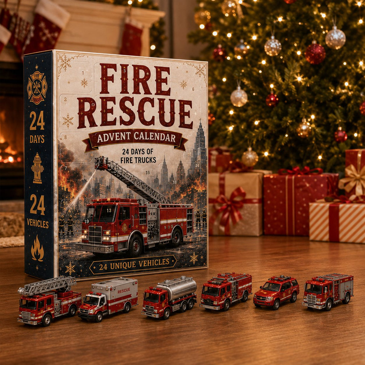 Christmas Fire Rescue 24-Day Advent Calendar