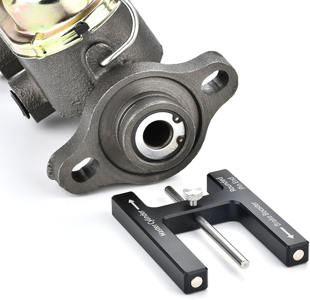 Premium Aluminium Brake Booster Push Rod Adjustment Tool with Length Gauge
