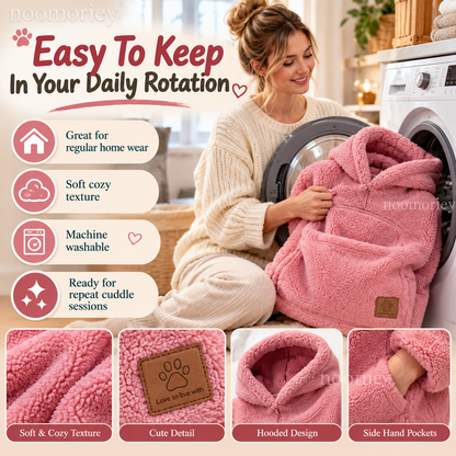 CozyPouch Pet Cuddle Hoodie