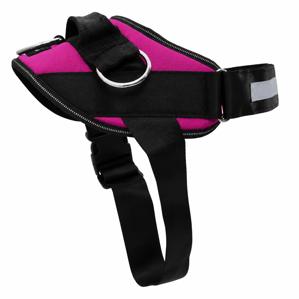No-Pull Dog Harness 3-Point Leash Control. Reflective & Adjustable