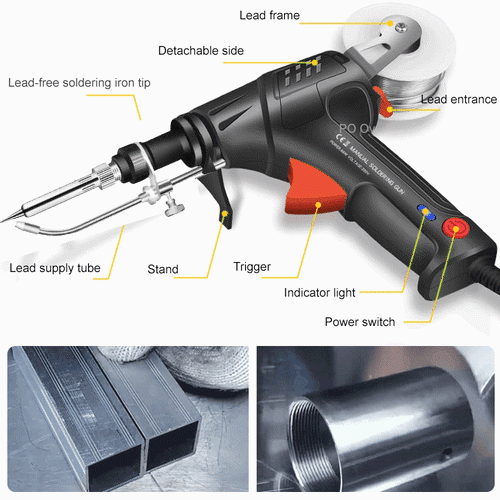 (🔥LAST DAY SALE 49% OFF🔥) German-Precision Internally heated industrial laser welding tools