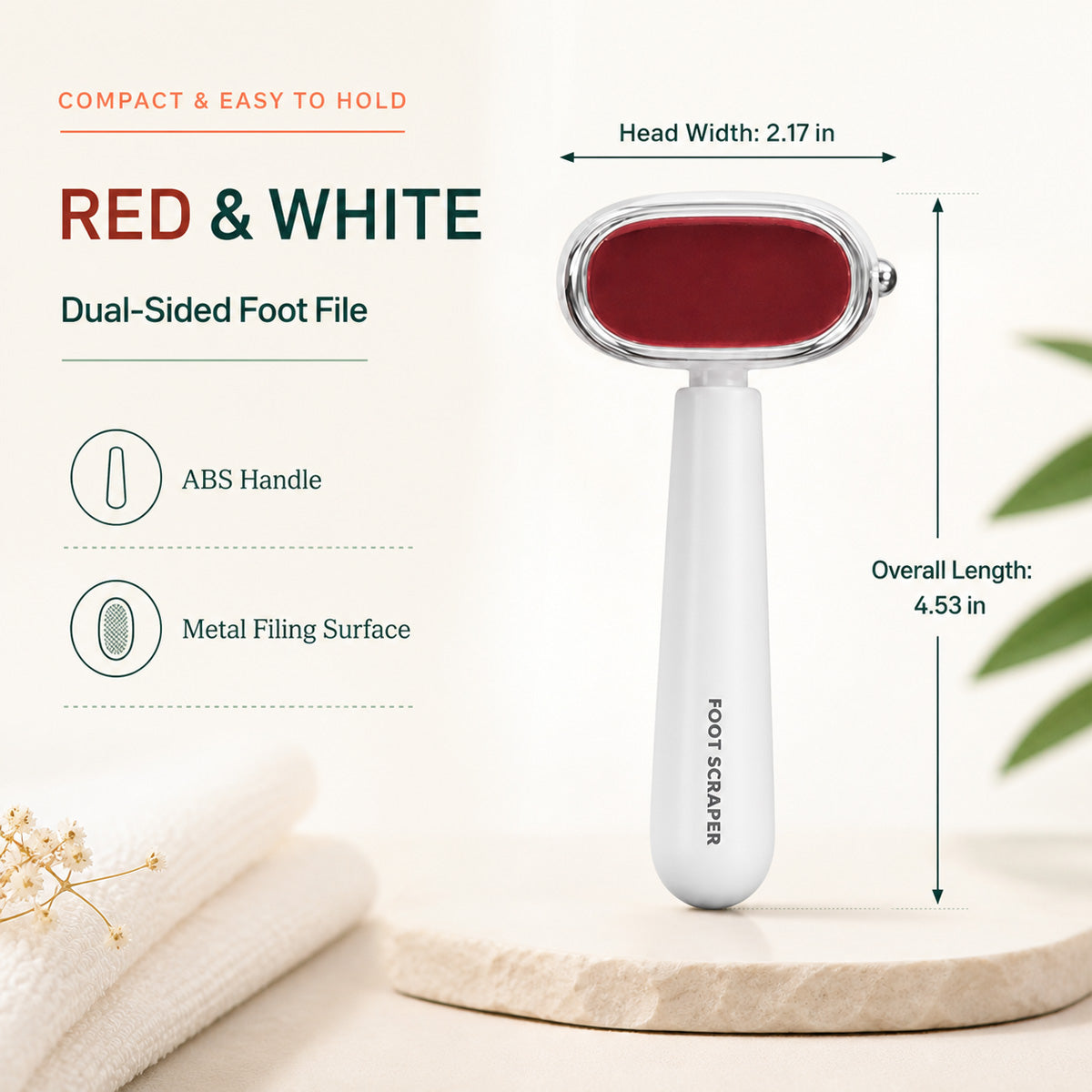 Dual-Sided Foot Callus Remover