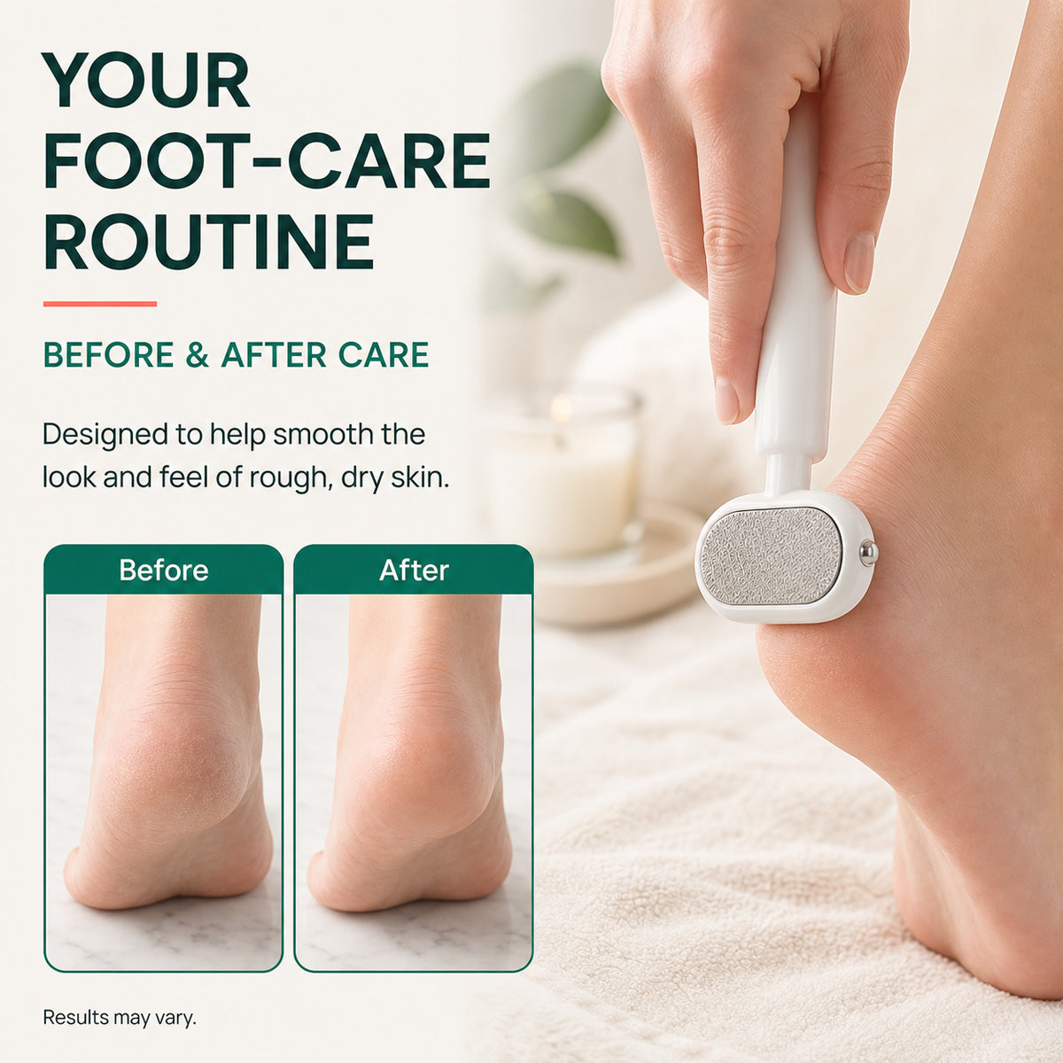 Dual-Sided Foot Callus Remover